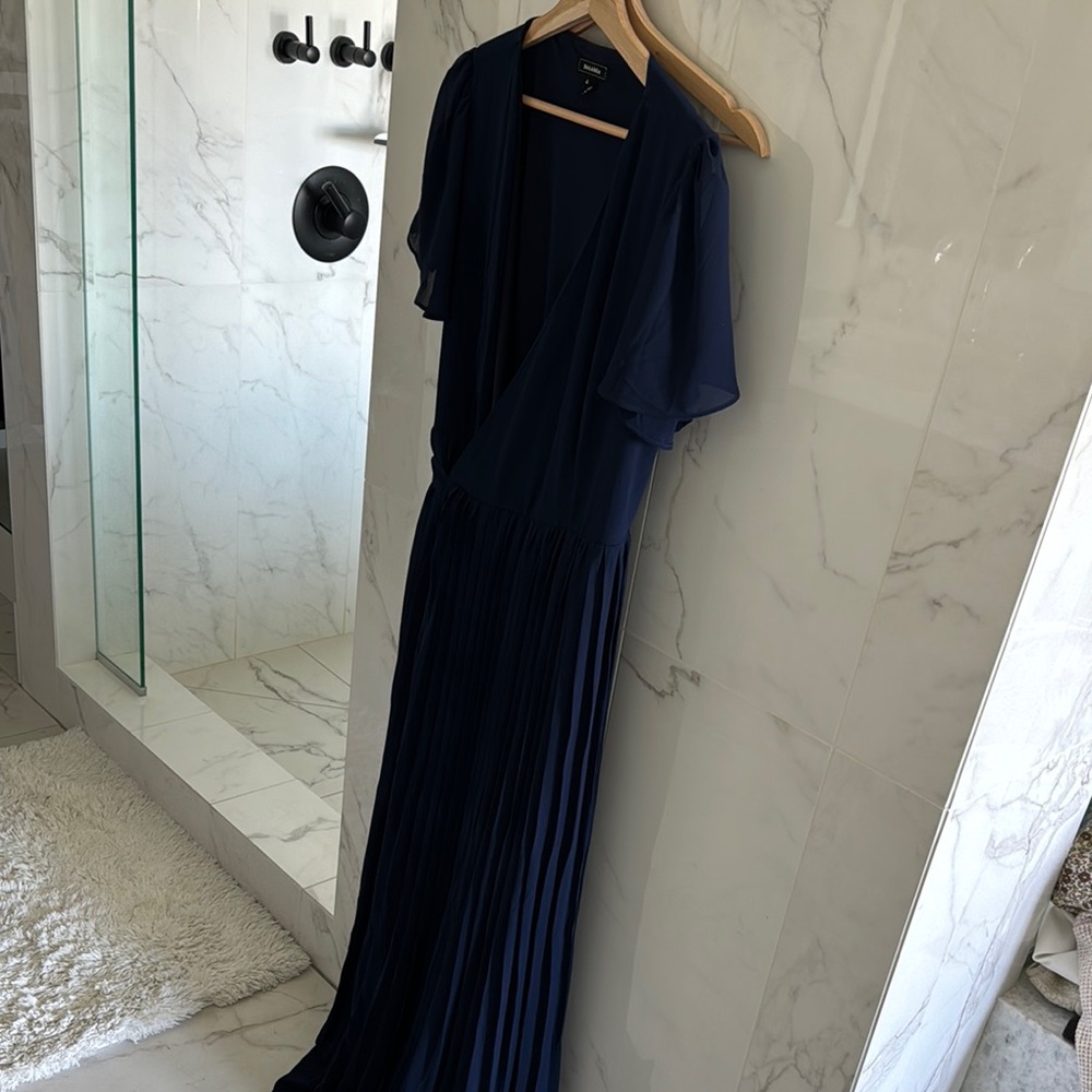 Deep Blue Maxi Dress